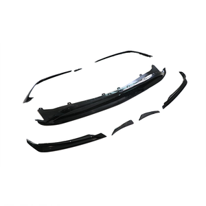 Kit aérodynamique avant style A45 de pièces automobiles pour BENZ W176 AMG 2016-2018 Matériau PP noir brillant - Product Image 4