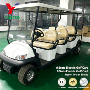 Carro de Golf de 8 Plazas con Certificación CE, Alimentado por Batería, Vehículo Turístico con Techo Personalizado para Resort, Villa, Parque Escénico YT-TLS3 - Product Image 2