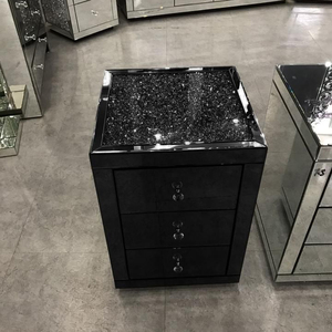 2024 bán buôn nghiền nát kim cương nhân đôi đầu giường Bàn Cạnh Giường ngủ cho phòng khách - Product Image 4