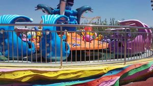 Atracciones de Parque de Diversiones Shark Island para Uso en Interiores y Exteriores, Fabricadas en Fibra de Vidrio y Metal, para Centros Comerciales - Product Image 4