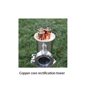 Noyau de cuivre flambant neuf, 50l, de type feu, 4 couches, socle en cuivre, testeur de degrés, vapeur de whisky, cognac - Product Image 5