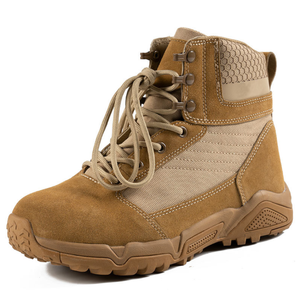 Botas de Tobillo HPB0129 Personalizadas, Antideslizantes, Color Coyote Marrón, Hechas en China y Guatemala - Product Image 4