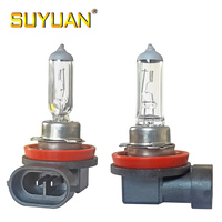Nouveaux phares antibrouillard H8 avec protection UV, verre de quartz, 35W, 12V, halogène, adaptés au remplacement sur camions et voitures.