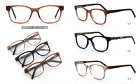 Montures de lunettes de marque de qualité supérieure pour femmes et hommes, montures de lunettes optiques