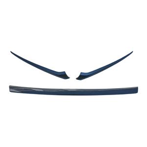 Juego de 3 Piezas de Molduras Delanteras para Parachoques de Auto Welta, Nuevas, de ABS, Color Negro, con Fijación por Pernos, 100% Compatibles con el Modelo 2023 - Product Image 2