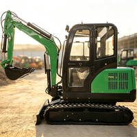 Harga Murah GMINT 3.5 Ton Excavator Mini Hidrolik Kompak untuk Dijual