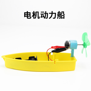 Aerodynamics is transmitted to the ship, power is installed on the ship, and a speedboat is installed. (Science experiment, - Product Image 4