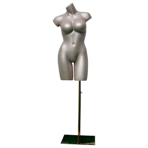 अधोवस्त्र प्रदर्शन महिला प्लस आकार पुतला धड़, वसा महिलाओं बड़ा छाती पुतला आधा शरीर