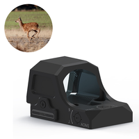 Mini viseur optique point rouge vert réglable étanche avec fonction Shake Awake en alliage d'aluminium durable et lentilles multicouches pour usage tactique