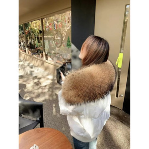 Inverno Puffer Parka W/vera pelliccia di volpe naturale - Product Image 6