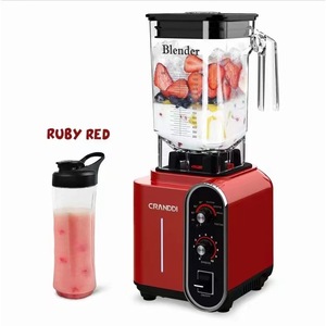 Blender K98B 2L haute vitesse 2200W, broyeur de glace commercial pour usage domestique, machine à smoothies - Product Image 2