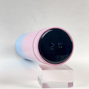 500ml Tazas Termo Flacon Design Moderne Tasse Thermique Verre Verres Motivation <span class=keywords><strong>Inox</strong></span> pour Boire Direct Froid Chaud pour Voiture Camping - Product Image 4