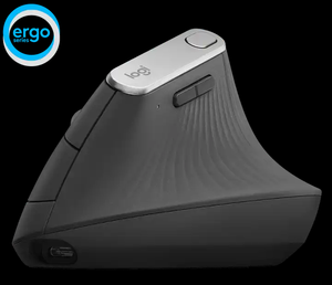 <span class=keywords><strong>Logitech</strong></span> <span class=keywords><strong>MX</strong></span> Souris verticale Souris sans fil Souris verticale de bureau Conception ergonomique Noir avec récepteur sans fil 2.4G - Product Image 2