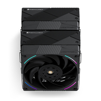 Refroidisseur d'eau PS120 EVO à 7 caloducs, double tour, avec roulements à billes ARGB, compatible avec les sockets 2011, 2066, 1700, 1200, 115x, AM4, AM5
