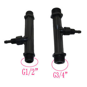 1/2 3/4นิ้ว<span class=keywords><strong>การ</strong></span><span class=keywords><strong>เกษตร</strong></span>ท่อสวนอ่างโอโซนเข็มฉีดยาปุ๋ยหัวฉีด Venturi อุปกรณ์ชลประทานสวนชุด - Product Image 5