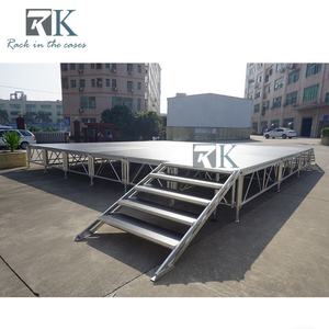 Plataforma de escenario antideslizante extraíble para eventos Venta de escenario de Instalación rápida - Product Image 4