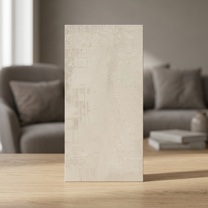 Pluto White Glossy Porcelain Tiles 24x48 Inch Luxury <b>Floor</b> Wall for Hotel Villa Interiors - Product Image 4