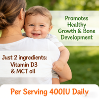 Gouttes de vitamine D liquide OEM ODM, complément alimentaire pour enfants, 400 UI par portion, complément de vitamine D3, soutien immunitaire et osseux