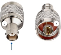 RFVOTON Laiton Droit Mâle à BNC Femelle RF Coaxial Adaptateur Connecteur Accessoires