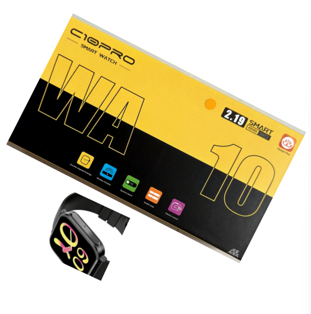2 Straps Series 10 Reloj Montre Connectee Intelligente C10 Pro Smartwatch Connected Smart Watch