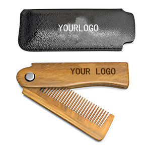 <strong>Fashion</strong> modern can be customized wholesale folding sandalwood beard wooden <strong>comb</strong> hair,wooden wide <strong>comb</strong> - Product Image 1