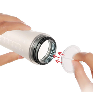 <span class=keywords><strong>Biberon</strong></span> à presser en PP et silicone pour bébé nouveau-né, cuillère d'apprentissage pour céréales et aliments, distributeur de compléments alimentaires, design de dessin animé, sans BPA - Product Image 5