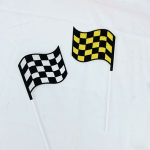 Pastel a cuadros blanco y negro <span class=keywords><strong>de</strong></span> gran venta con placas <span class=keywords><strong>de</strong></span> matrícula, decoración <span class=keywords><strong>de</strong></span> escena <span class=keywords><strong>de</strong></span> carreras, inserción <span class=keywords><strong>de</strong></span> bandera - Product Image 3