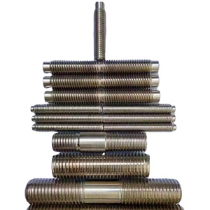 น๊อตสเตนเลสสตีลความดันต่ำแบบเรียบรุ่น NPT BSP ไม่มีมาตรฐานสลักเกลียวเหล็กชุบแข็ง - Product Image 1