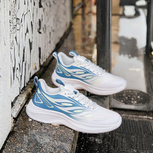 Calzado Deportivo Unisex, Parte Superior de Cuero Impermeable, Suela Acolchada Cómoda, Transpirable, Atlético, Primavera, Verano, Otoño, PVC, Goma - Product Image 3