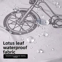 Housse de protection pour vélo électrique, moto, anti-pluie, anti-poussière, anti-soleil