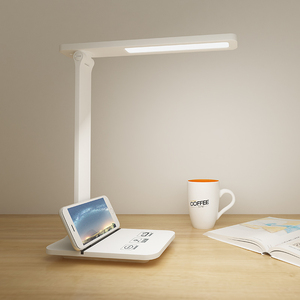 <span class=keywords><strong>Lampe</strong></span> de bureau LED moderne en métal <span class=keywords><strong>Wilit</strong></span> 2022 avec charge sans fil et prise USB - Product Image 2