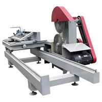 Scie à table coulissante de qualité industrielle pour bois rond de grand diamètre, machine de découpe du bois à alimentation automatique, fournisseur
