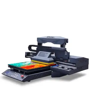 Focusinc Beste A3 Uv Printer Fles Cilinder Printer A3 Size Met Vernis 35.5X50.5 A3 Afdrukken Size