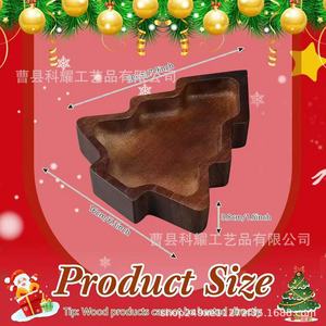 Wooden Christmas Tree <b>Candle</b> <b>Mold</b> Tray Custom Shape For Holiday Decoration Craft DIY <b>Candle</b> Making Kits - Product Image 5