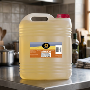 Aceite de girasol Casalbert, aceite de girasol de larga vida útil y baja absorción de 25L, el mejor aceite de cocina de girasol de España a la venta - Product Image 2