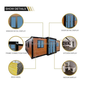 Maison conteneur extensible et respirante VITA, construction robuste avec un design contemporain élégant pour usage résidentiel, commercial et en hall. - Product Image 4
