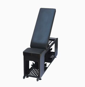 ม้านั่งออกกำลังกายแบบกล่องโลหะ พับเก็บได้ พกพาสะดวก ทนทาน ปรับระดับได้ สำหรับซิทอัพ ดัมเบลฟลายส์ แบบรวมในตัว - Product Image 1