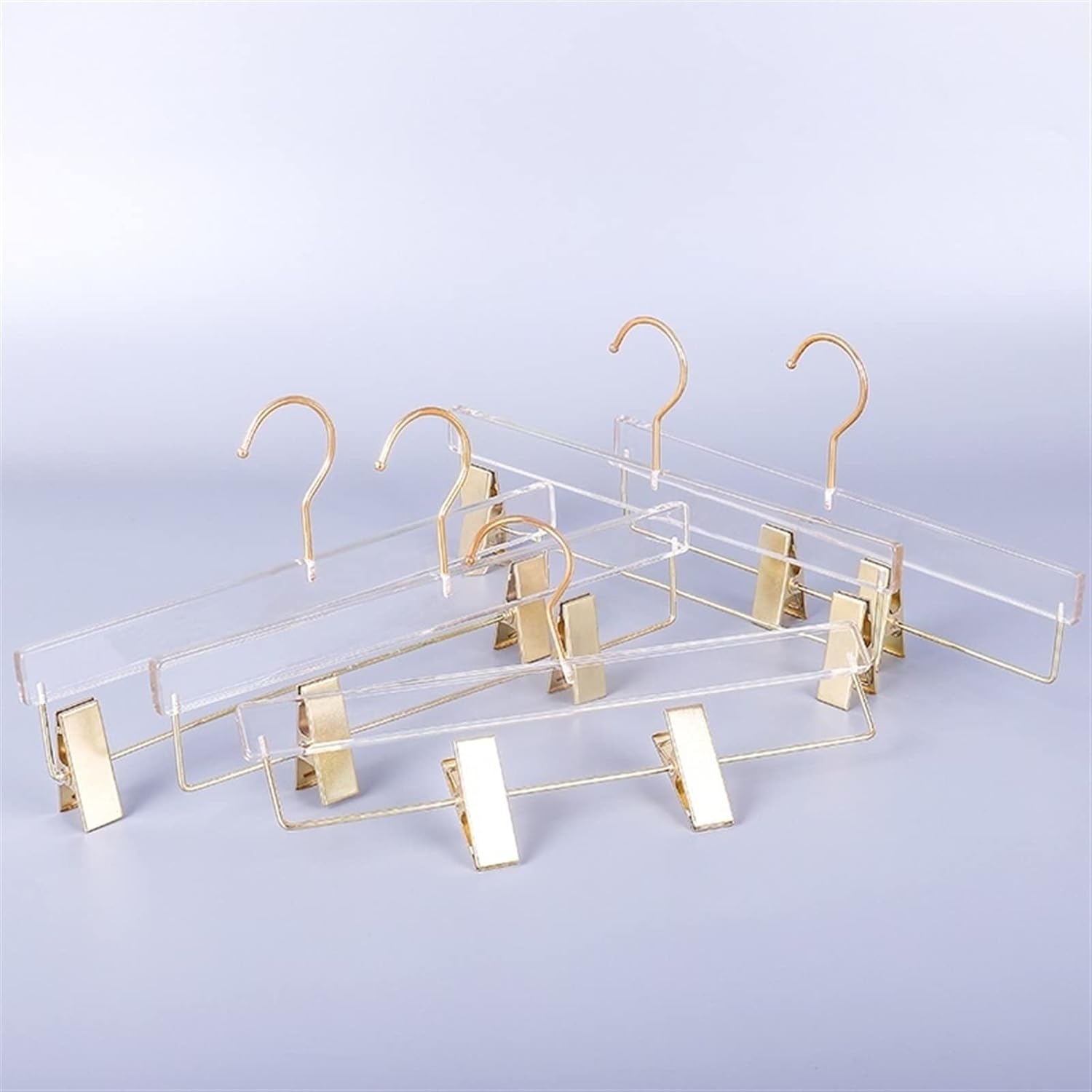 clothes rack for clothing store golden