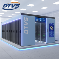DTVS Rack de serveur intelligent pour micro centre de données, 19 pouces, en acier SPCC, avec serrure électronique, confinement de couloir froid, pour infrastructure IDC PEMS, en stock