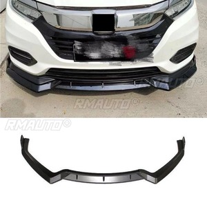 ลิ้นกันชนหน้ารถยนต์ สีดำเงา สำหรับ Honda VEZEL ปี 2019-2021 ชุดแต่งกันชนหน้า อุปกรณ์ป้องกันกันชน ของตกแต่งรถยนต์ - Product Image 2