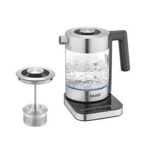 GRAEF Wasserkocher WK 350 EU 1l 2200Watt mit Teesieb Glas - Product Image 1