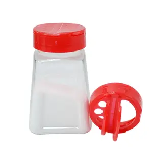 270毫升塑料盐胡椒调味罐烧烤调味品瓶带筛子盖的调味瓶容器非常适合储存香料