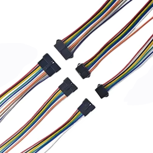 定制电子线束，采用 JST SM 6 针连接器（SMR-06V-B 公头 SMP-06V-BC 母头）250V 3A，用于安全接线 - Product Image 5