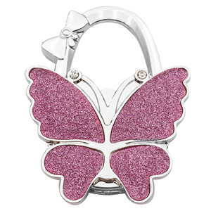 Bướm Hình Lưu Trữ Móc Xách Tay Ví Móc Áo Hoa Túi Móc Áo Chủ Gấp Bảng Móc - Product Image 5