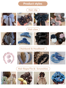 Europese Amerikaanse Stijl Paardenstaart Stof <span class=keywords><strong>Big</strong></span> <span class=keywords><strong>Hair</strong></span> Scrunchie Schattige Zoete Print Bloem Lacework <span class=keywords><strong>Hair</strong></span> <span class=keywords><strong>Scrunchies</strong></span> - Product Image 2