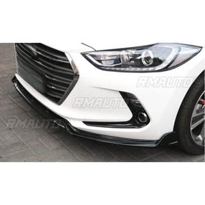 3 piezas de alerón delantero para parachoques, difusor, pieza de modificación para Hyundai Elantra, protector de parachoques, cubierta, accesorios para coche - Product Image 5