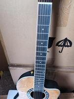 12 cordes dos rond haute qualité Machine tête Guitarra De 12 Cuerdas guitare acoustique