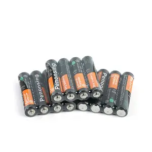 Bateria de carbono AA UM-3 R6P 1.5V Bateria de carbono de zinco Bateria seca no.5 bateria de carbono de chumbo