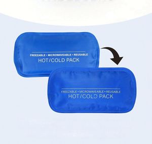 Compresa de Gel Frío/Calor Reutilizable de 2 Piezas para Tratamiento, Almohadillas de Gel para Calentar y Enfriar para Aliviar Lesiones Deportivas - Product Image 4