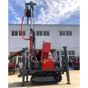 Crawler-Type Hard Rock Drill Hydraulic Deep Water Well Drilling Machine With CPT SPT Rig Machine